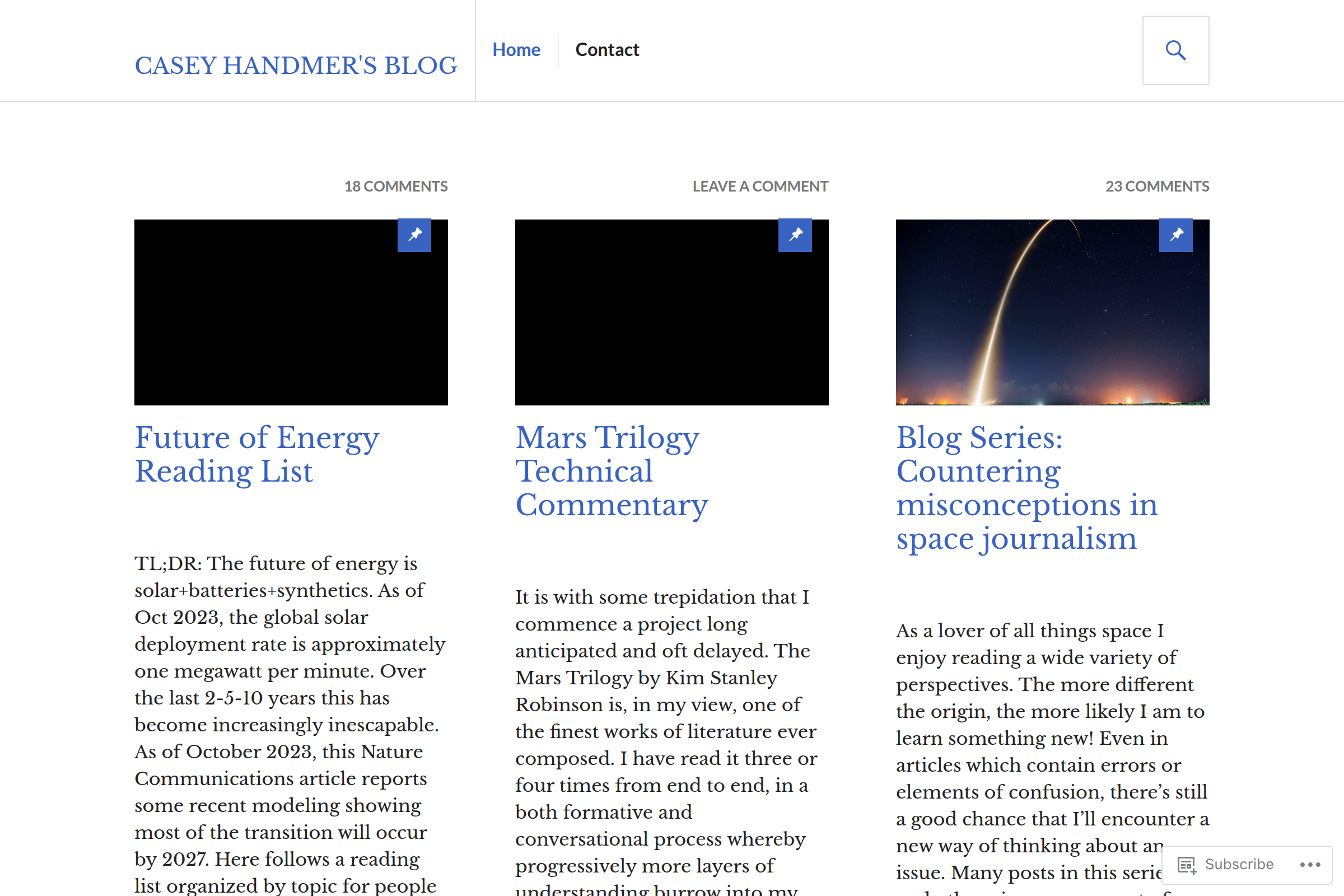 Preview of Casey Handmer's blog