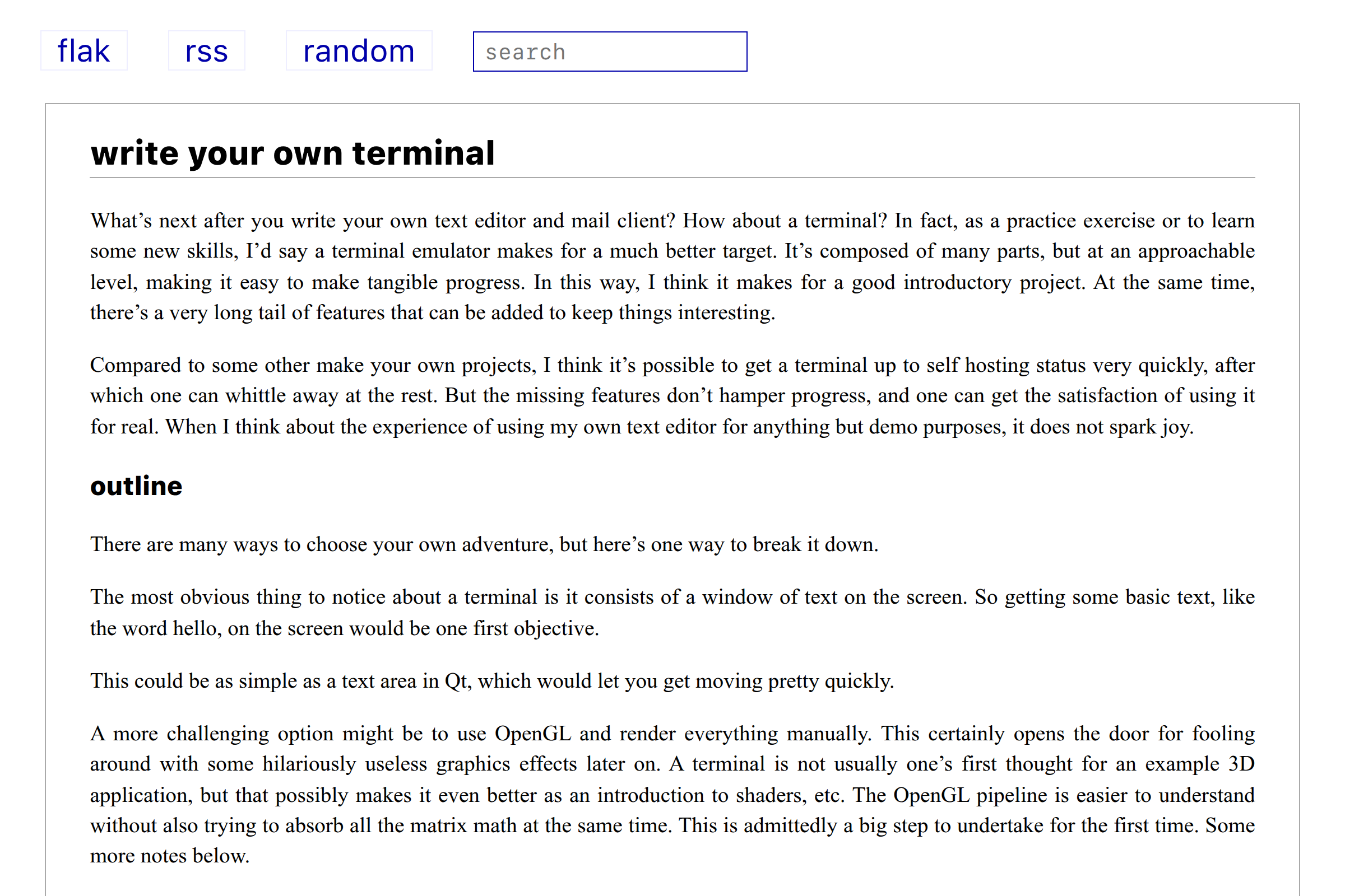 Preview of Tedun Angst - make your own terminal