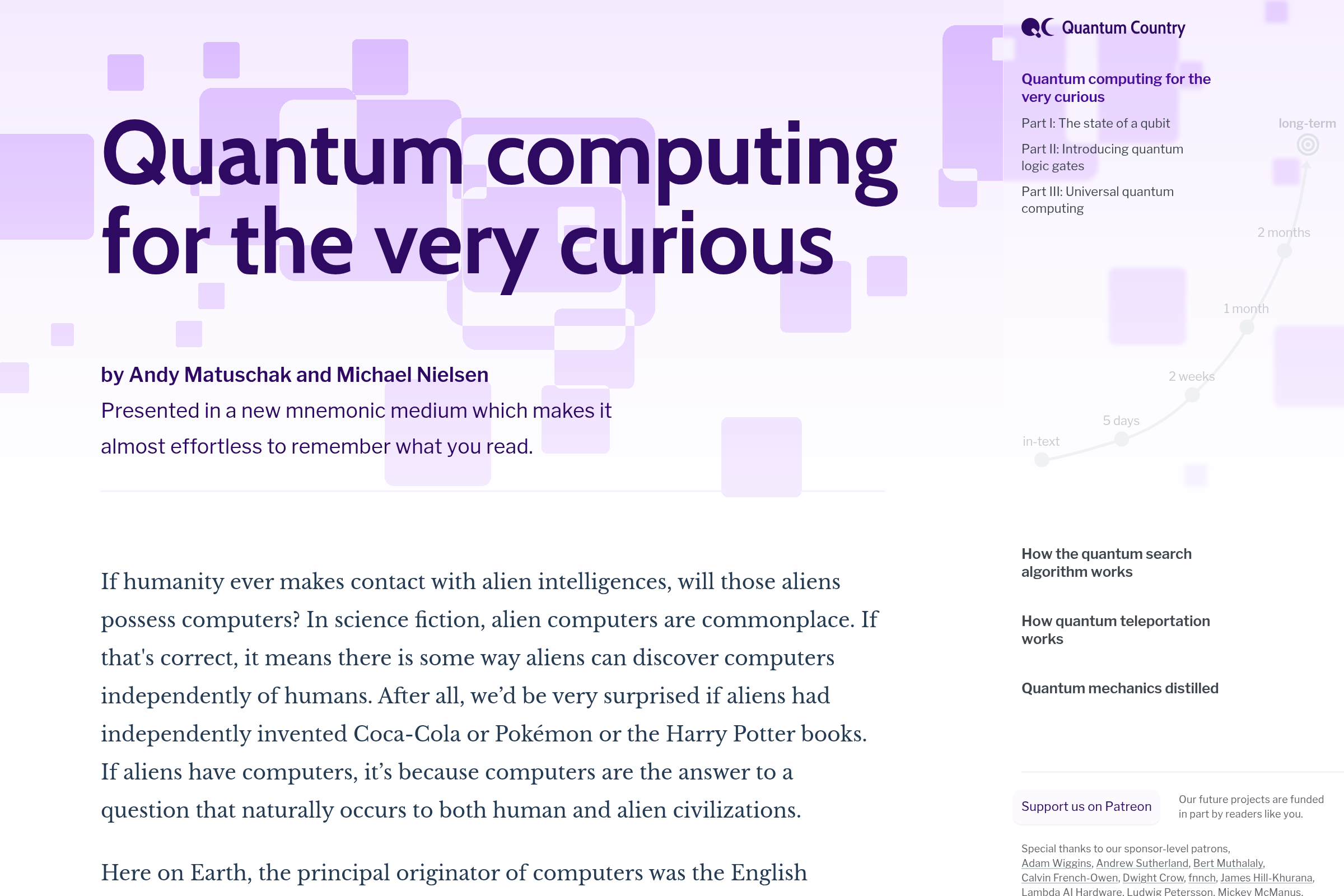 Preview of Quantum computing for the very curious