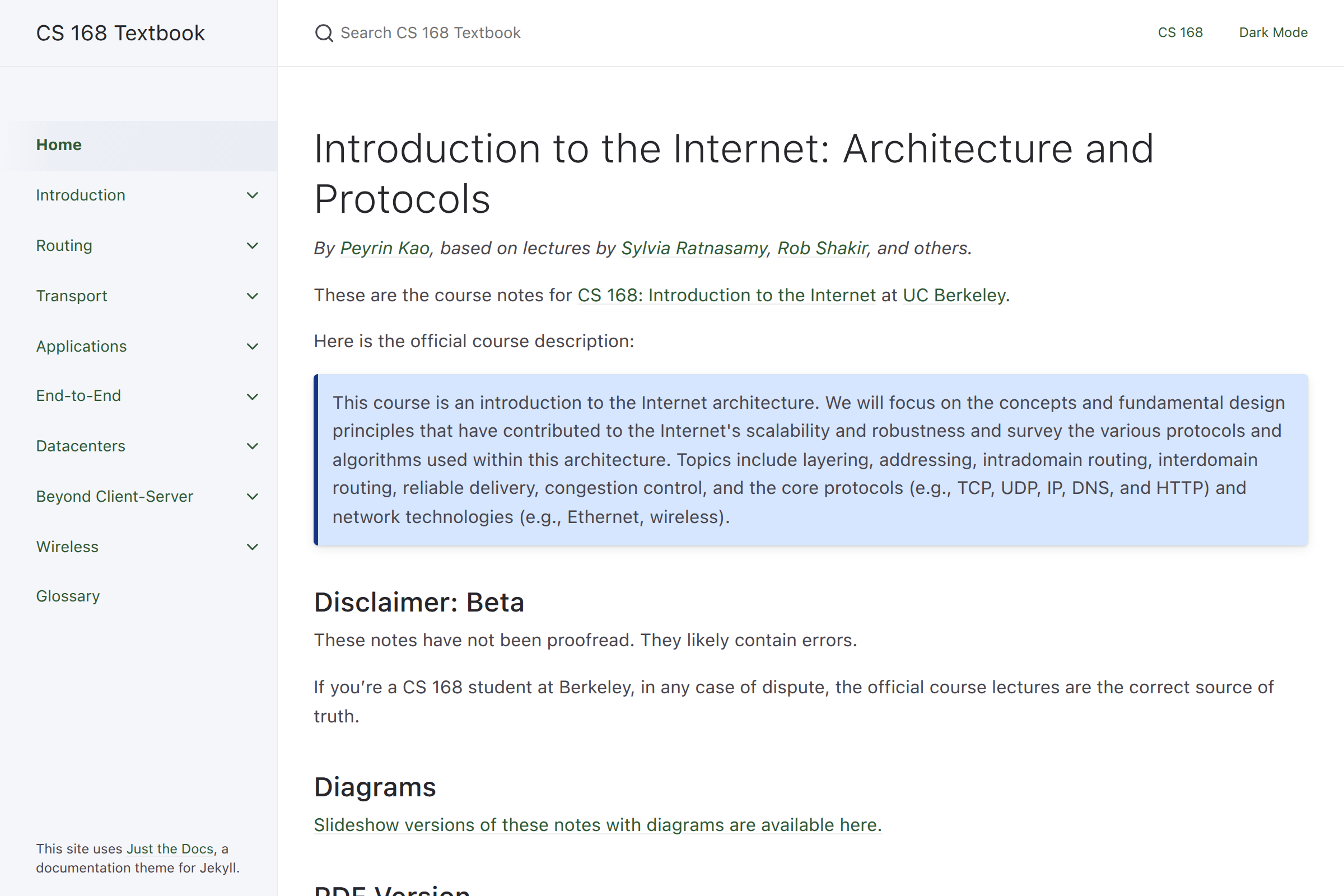 Preview of Introduction to the Internet: Architecture and Protocols