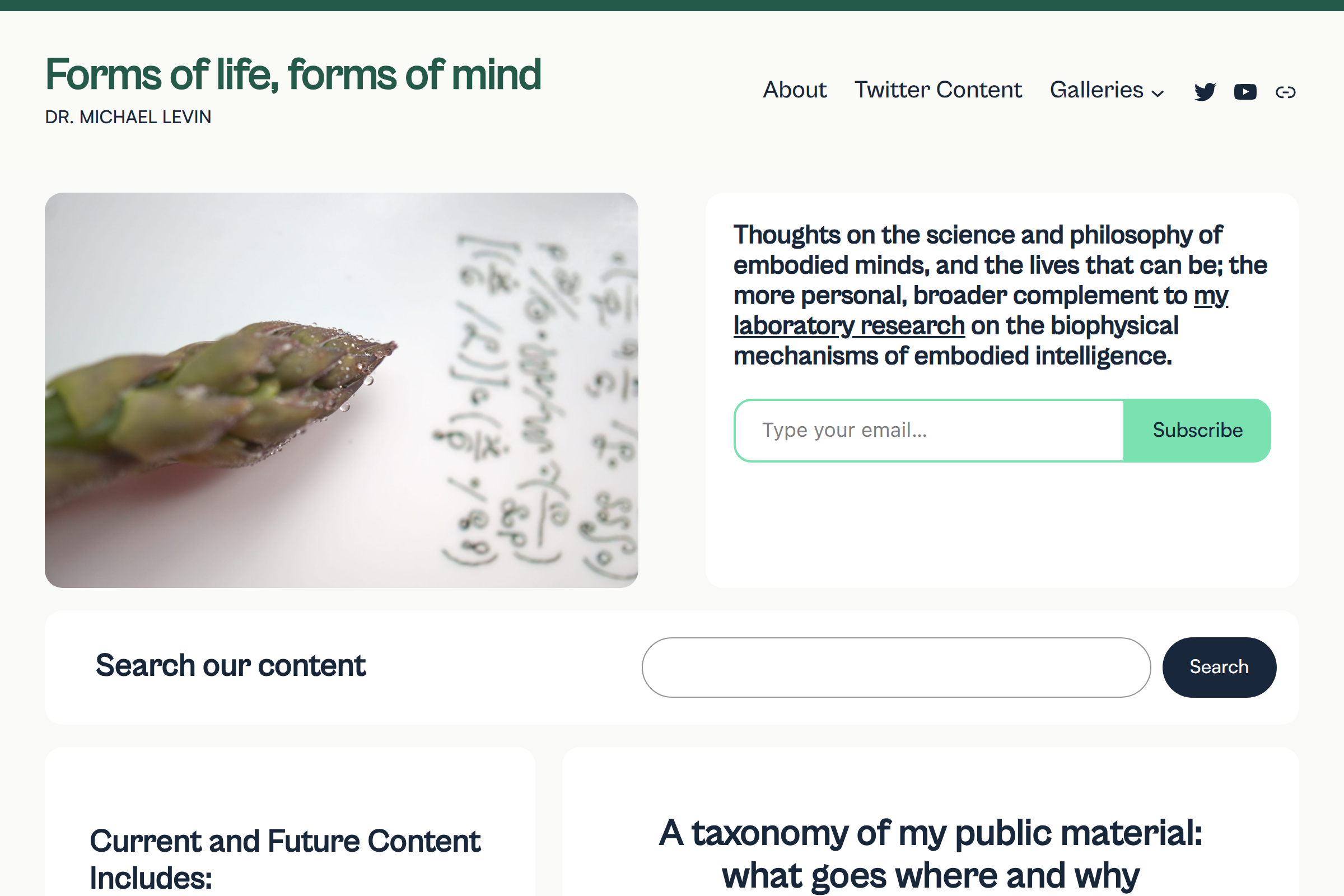 Preview of Forms of life, forms of mind - Michael Levin