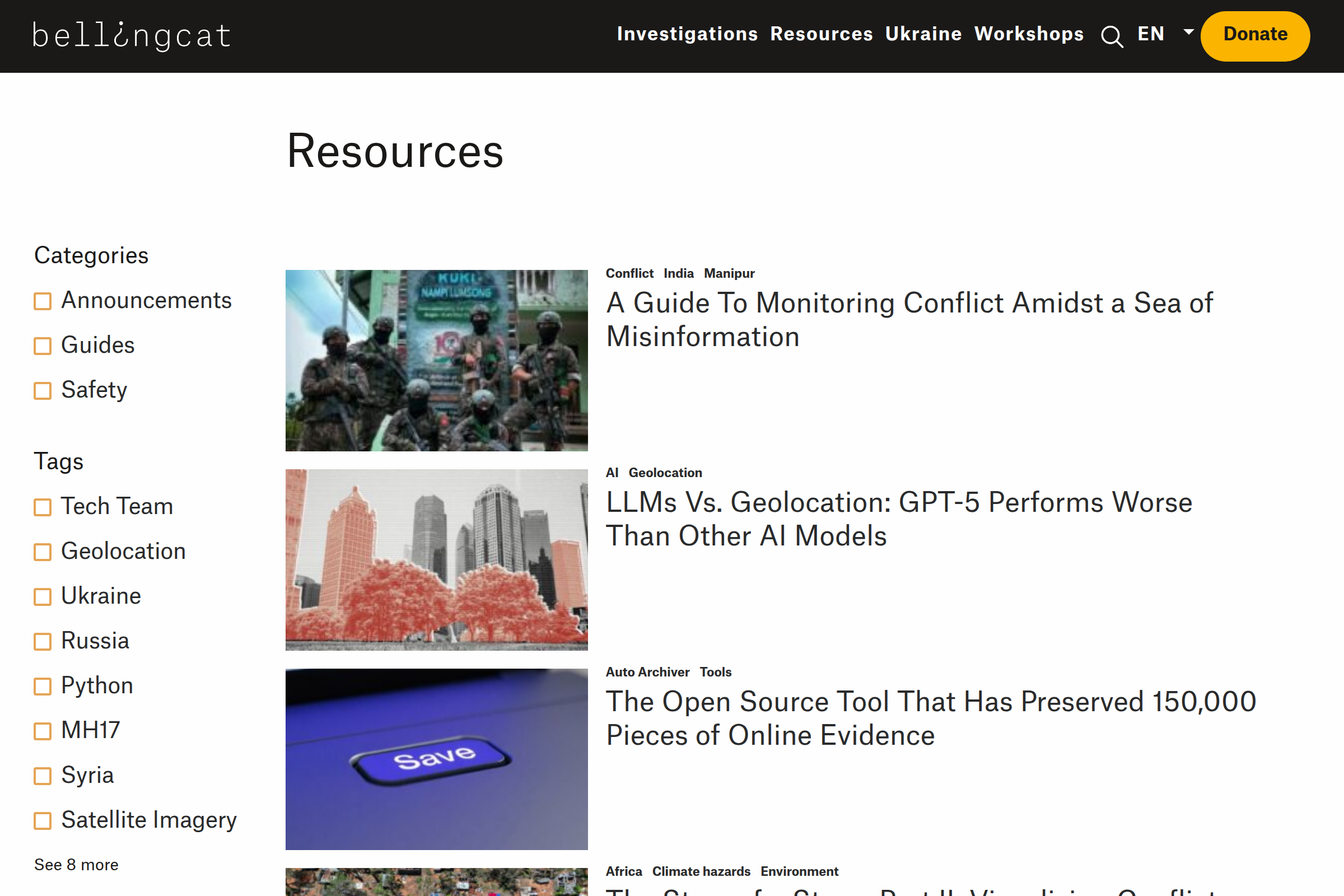 Preview of Bellingcat