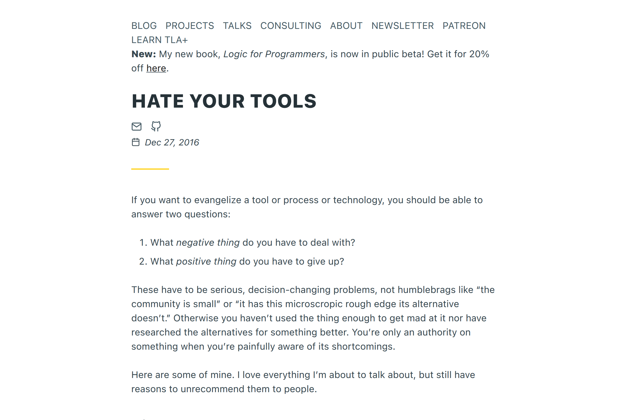 Preview of Hilel kay - hate your tools