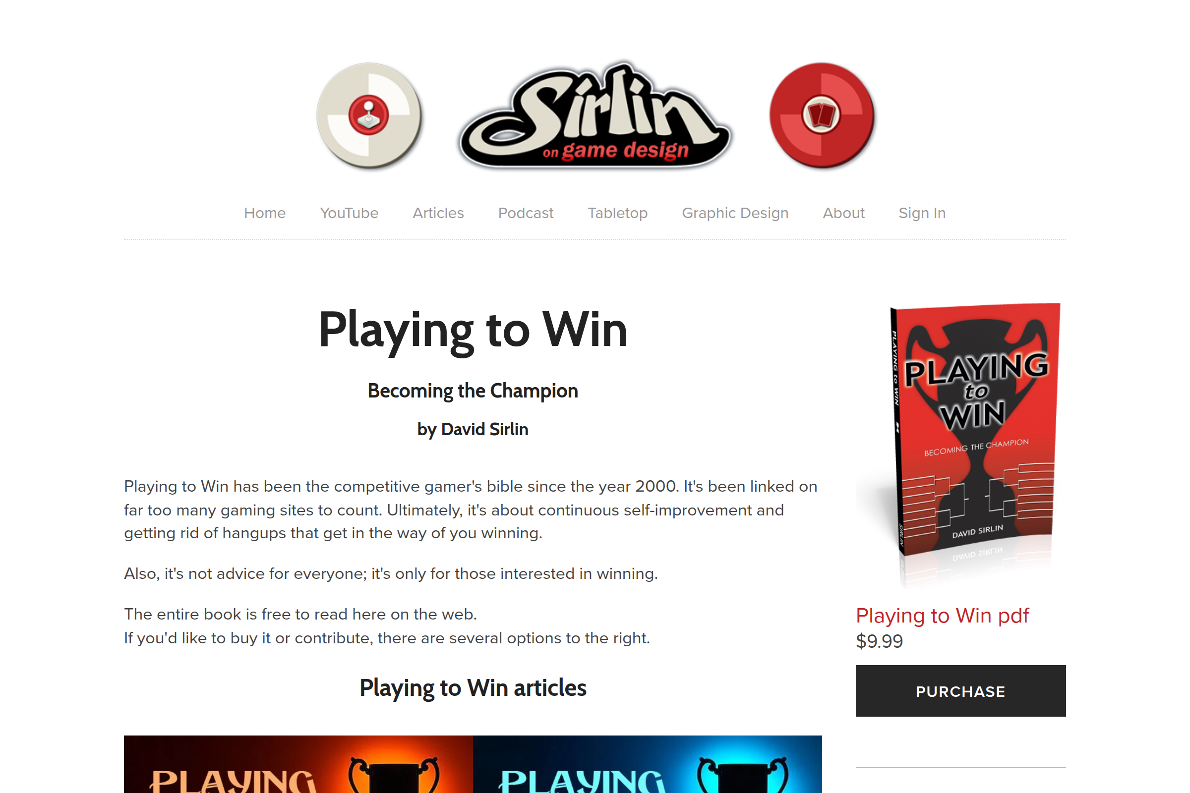 Preview of Playing to win