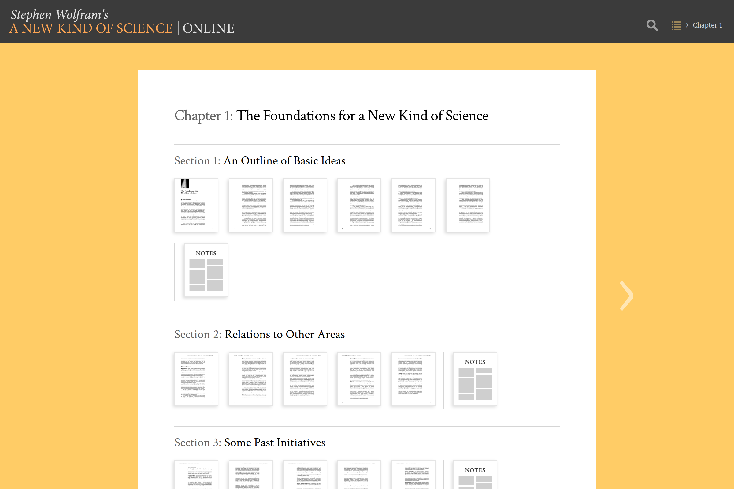 Preview of Wolfram - Foundations for a new kind of science