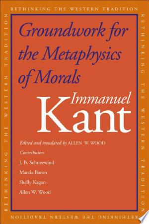 Cover of Groundwork of the Metaphysics of Morals