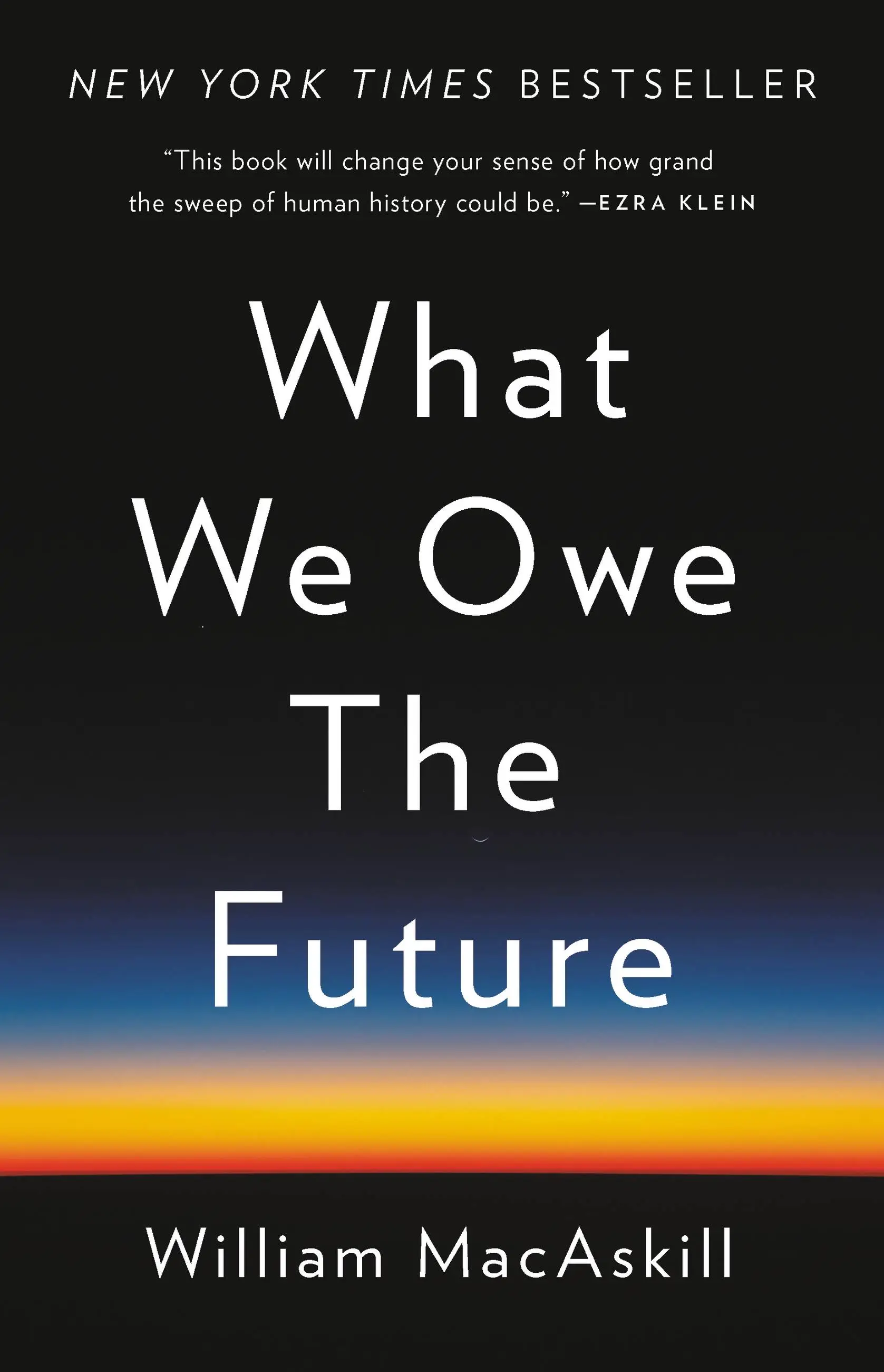 Cover of What We Owe the Future
